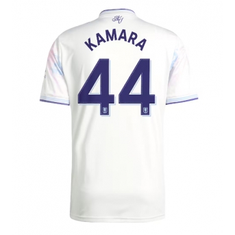 Aston Villa Boubacar Kamara #44 Maglia Gara Terza Repliche 2025-26 Maniche Corte
